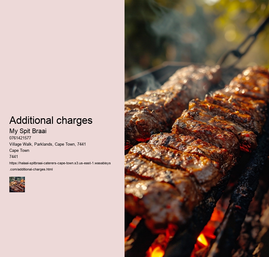 Additional charges
